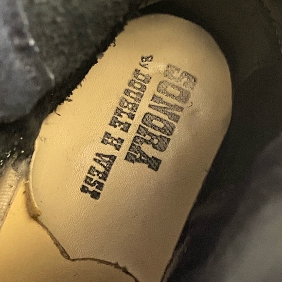 DOUBLE H Leather Motorcycle HARNESS BOOTS Black Rockbilly Grunge Bikercore … - Picture 7 of 17